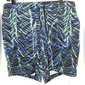 Billabong Board Shorts‎ Mens Med Black Green Adventure Divison